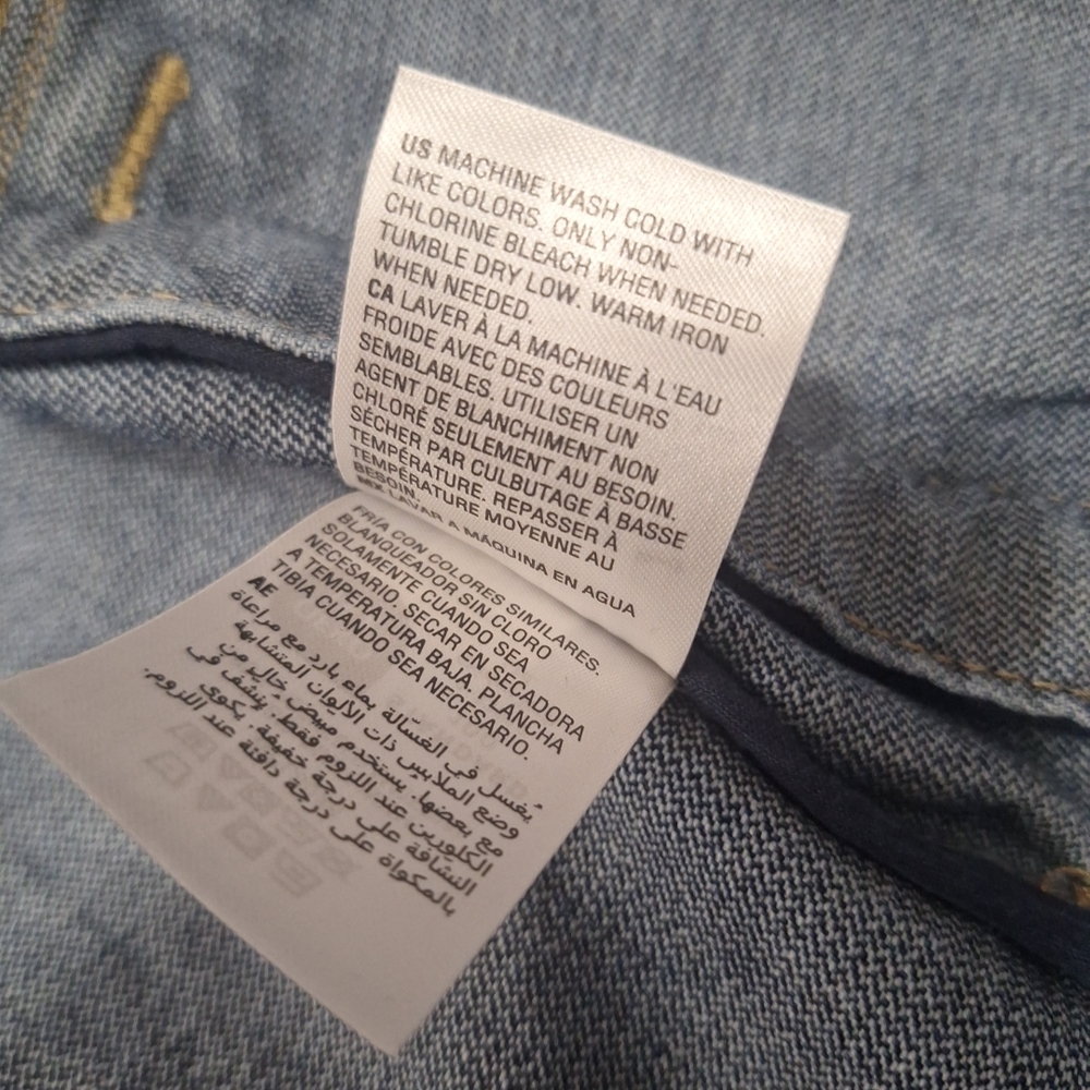 INC International Concepts Men's Denim Jean Jacket - Dark Blue - M - Picture 6 of 9